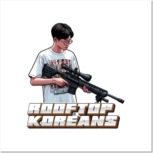 Rooftop Koreans Posters and Art